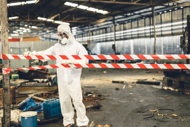 Professional Odor Removal technician working in Los Altos, CA